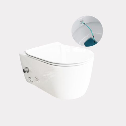 Kleinanzeigen1 Bien SOLID Easy Nano Vortex-Spülung Spülrandloses Hänge Dusch WC integr. Hebelmischer Armatur