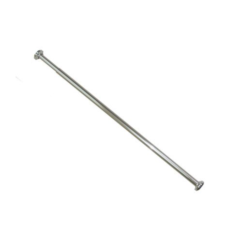 Alu Duschvorhangstange von 70 bis 120cm Chrom glänzend